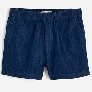Denim Pull-On Shorts 25 NWT!